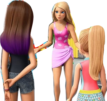 Barbie chats with Skipper and Stacie by Kirakiradolls on DeviantArt
