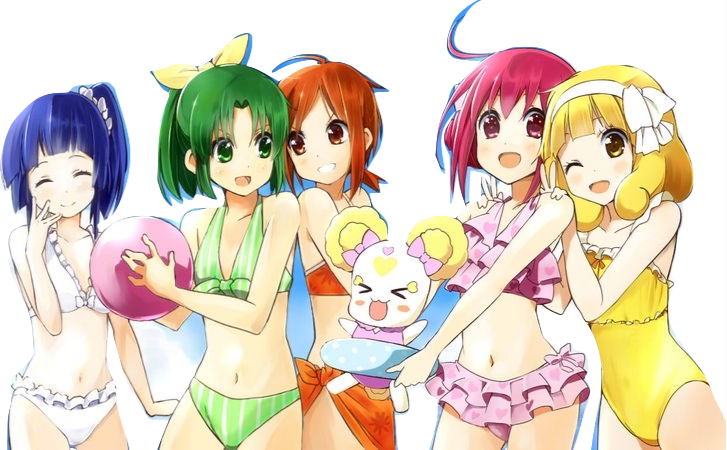 poster Smile Precure Pretty Cure Glitter Force anime Miyuki Emily