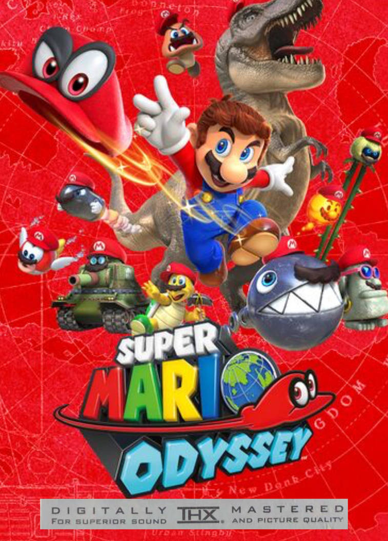 Super Mario Odyssey VHS/DVD cover by Kirakiradolls on DeviantArt