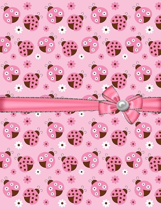 Pink Ladybug Computer Background Pink ladybug wallpaper by Kirakiradolls on DeviantArt