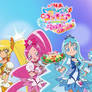 Heartcatch Pretty Cure restaurant mural