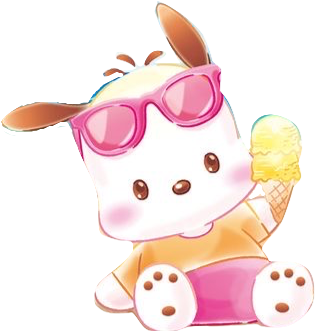 Pchoco Pochacco's ice cream cone by Kirakiradolls on DeviantArt