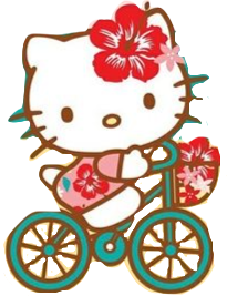 Hello Kitty summer bike ride by Kirakiradolls on DeviantArt