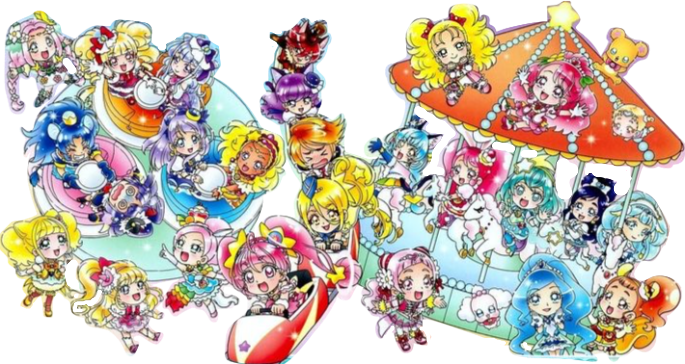 Precure All Stars With Kiryuus And Supreme by MoxieTheQueen on DeviantArt