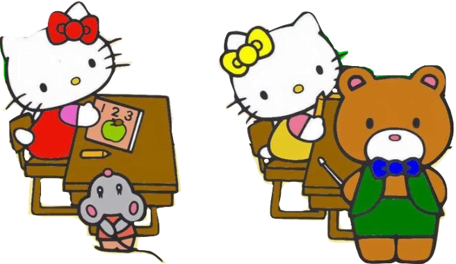 Hello Kitty Class Hello Kitty's school week by Kirakiradolls on DeviantArt