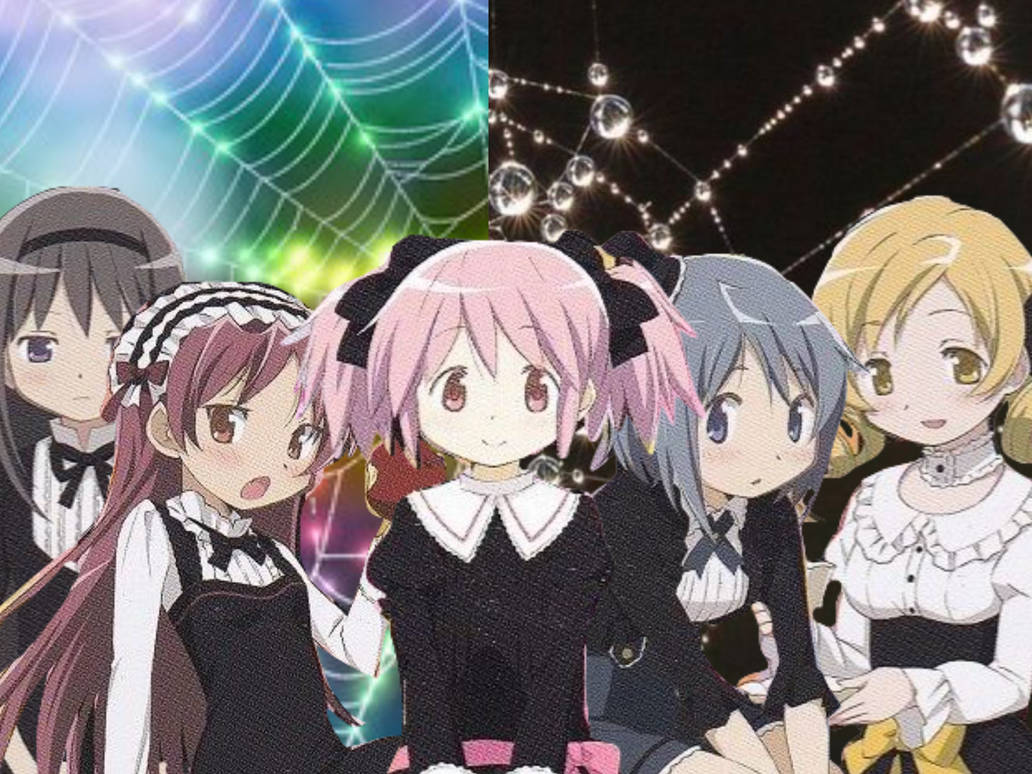 Wednesday style girls mural by Kirakiradolls on DeviantArt