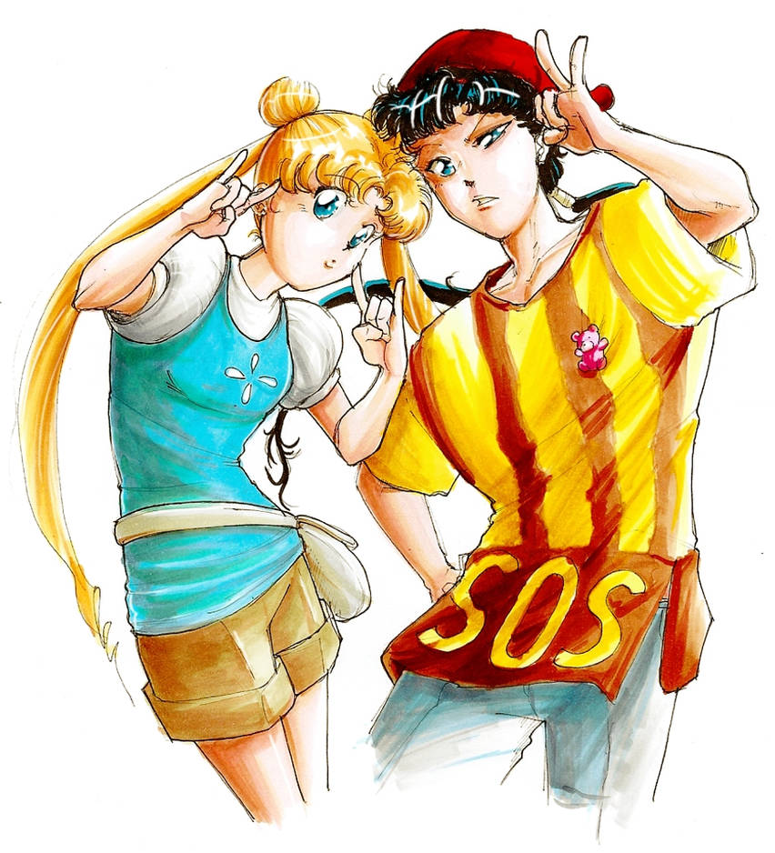 Seiya and Usagi Tumblr Prize by chatroomfreak on DeviantArt