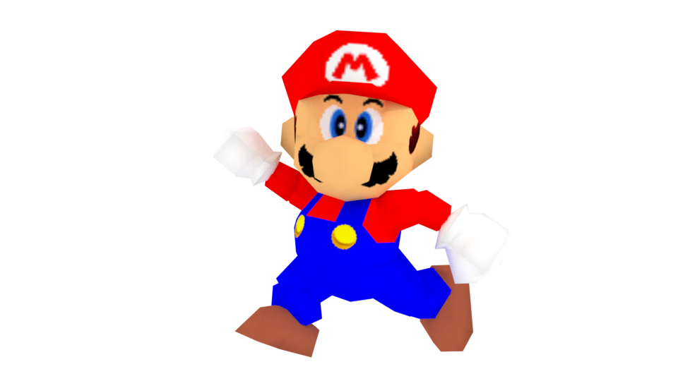 Super Mario 64 Render #1 by XSpeedo on DeviantArt