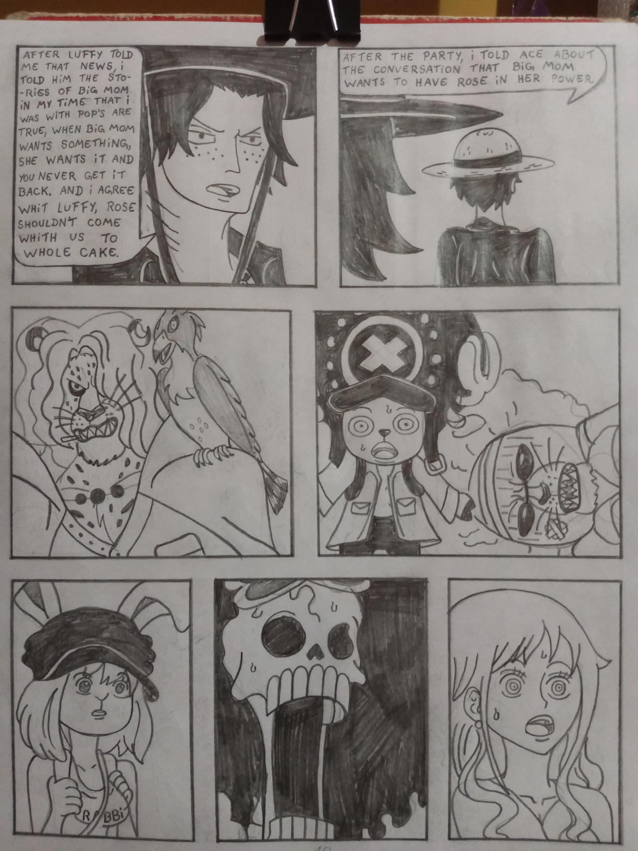 1061 spoiler] Do they look familiar? (That's just my excuse to draw them  together lol) : r/OnePiece