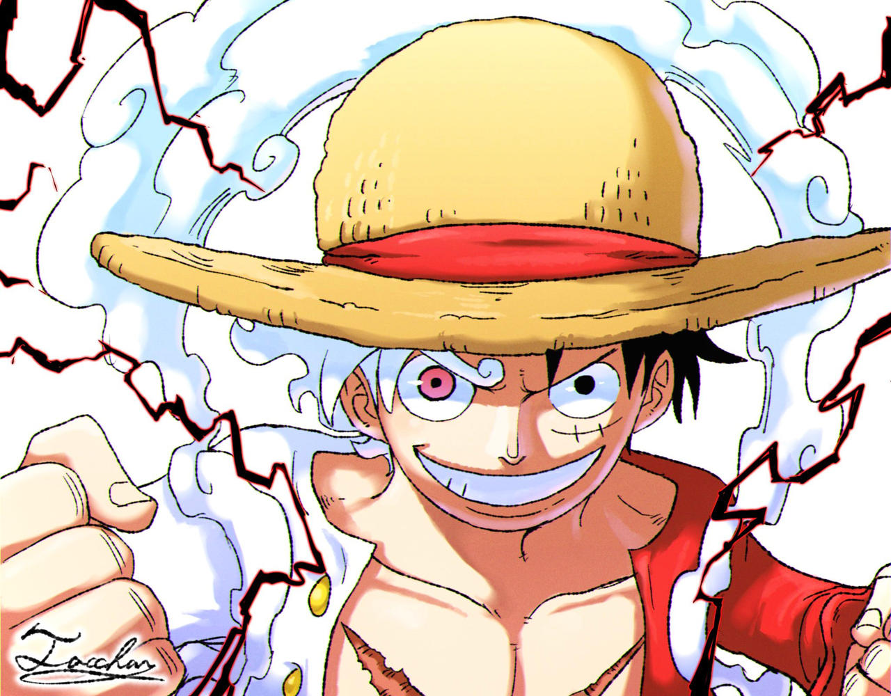 Normal Luffy - Luffy Gear 5 by LRowling on DeviantArt