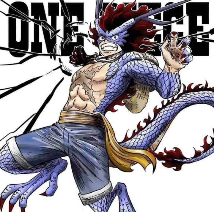 Luffy Using Ryu Luffy Ryu-Ryu No Mi by LRowling on DeviantArt