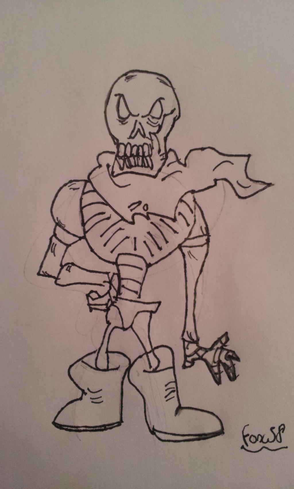 Pappyrus Drawing Papyrus Draw by Fox58 by FoxyLucario on DeviantArt