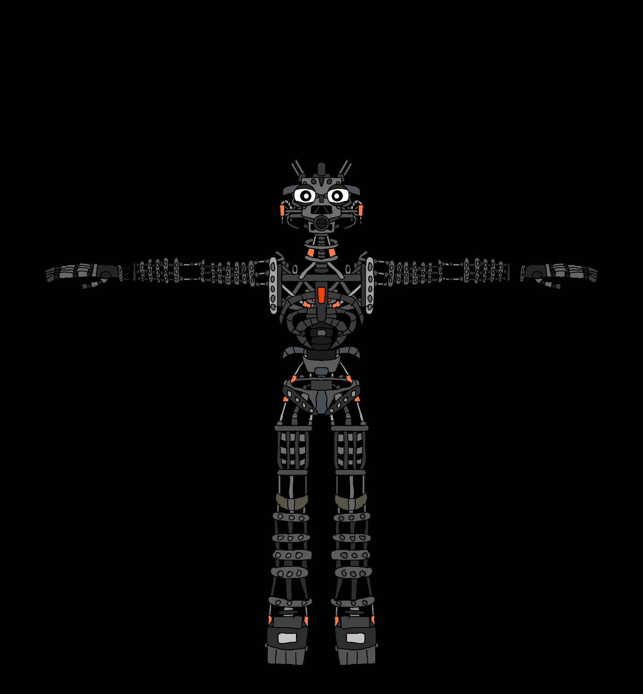 Classic Springlock Endoskeleton (Fredbear upgrade) by SynthBear1983 on ...