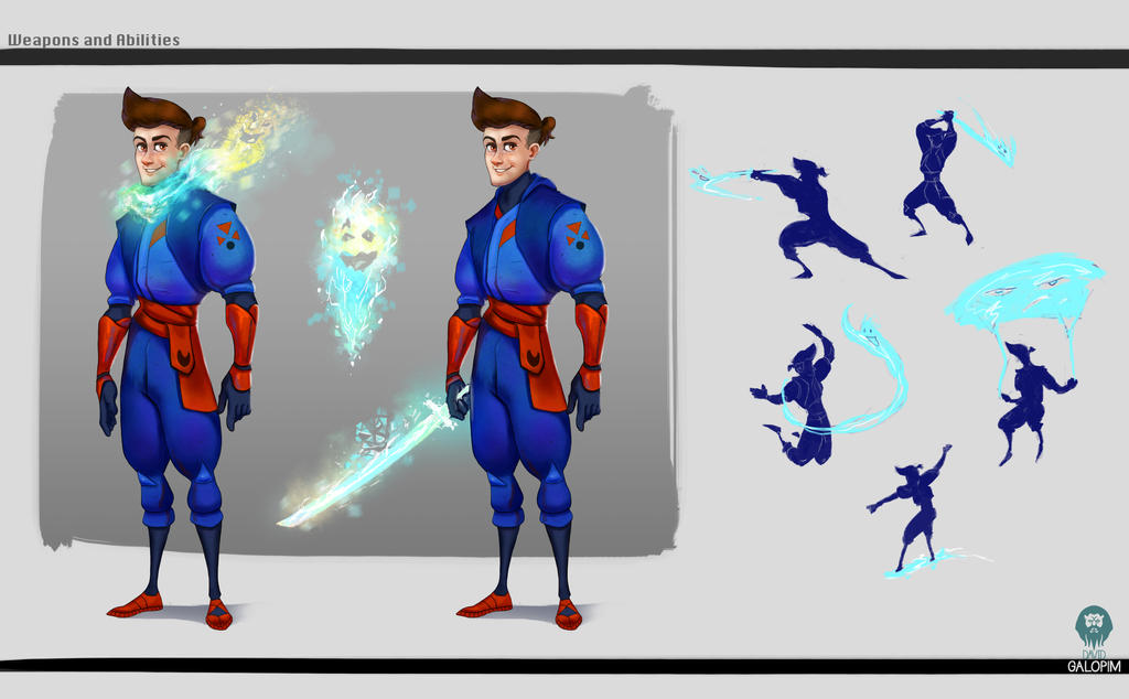 Character Design by DavidGalopim on DeviantArt
