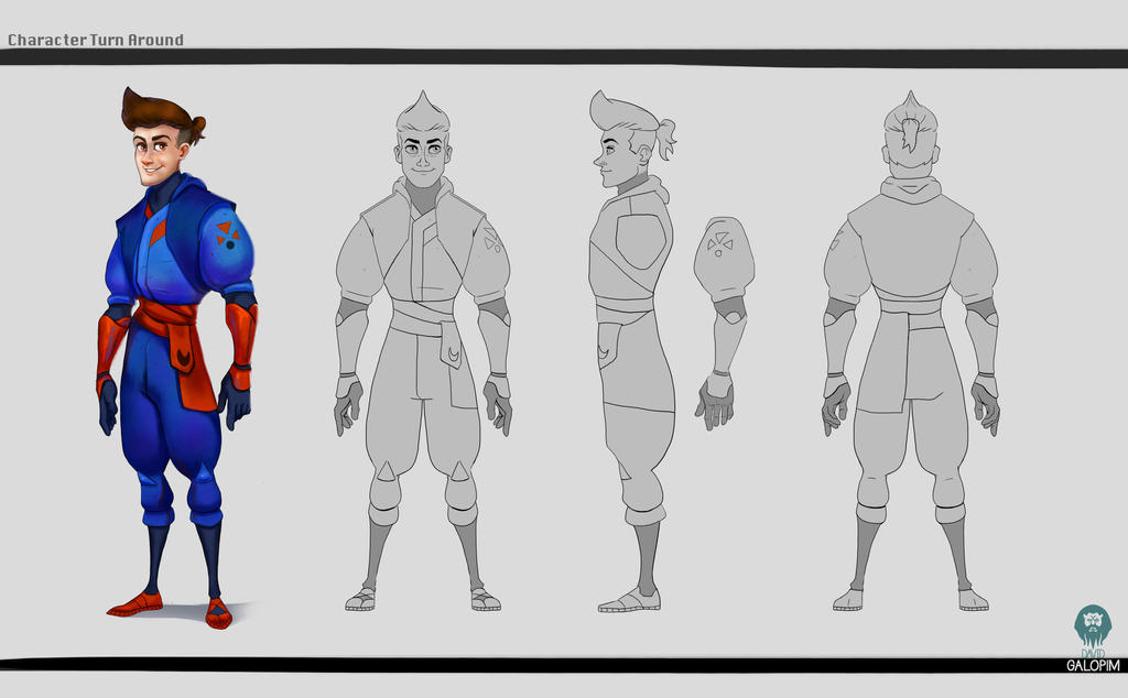 Character Design #3 by DavidGalopim on DeviantArt
