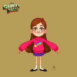 CartoonCharacters series - Mabel Pines