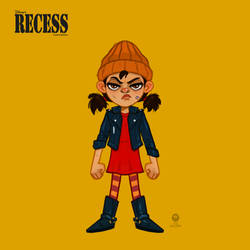 CartoonCharacters series - Ashley Spinelli