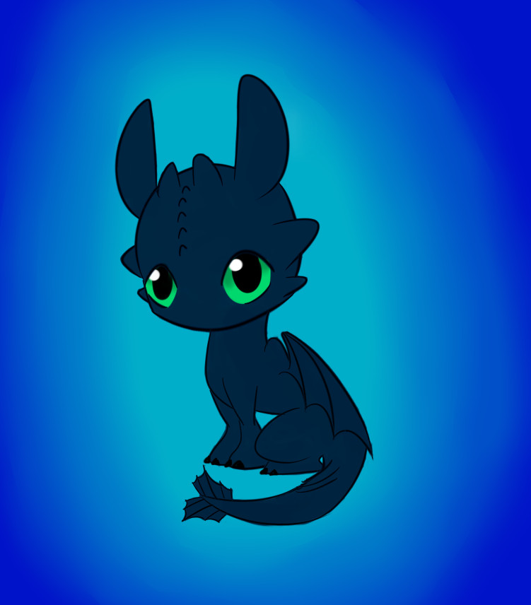 Chibi Toothless