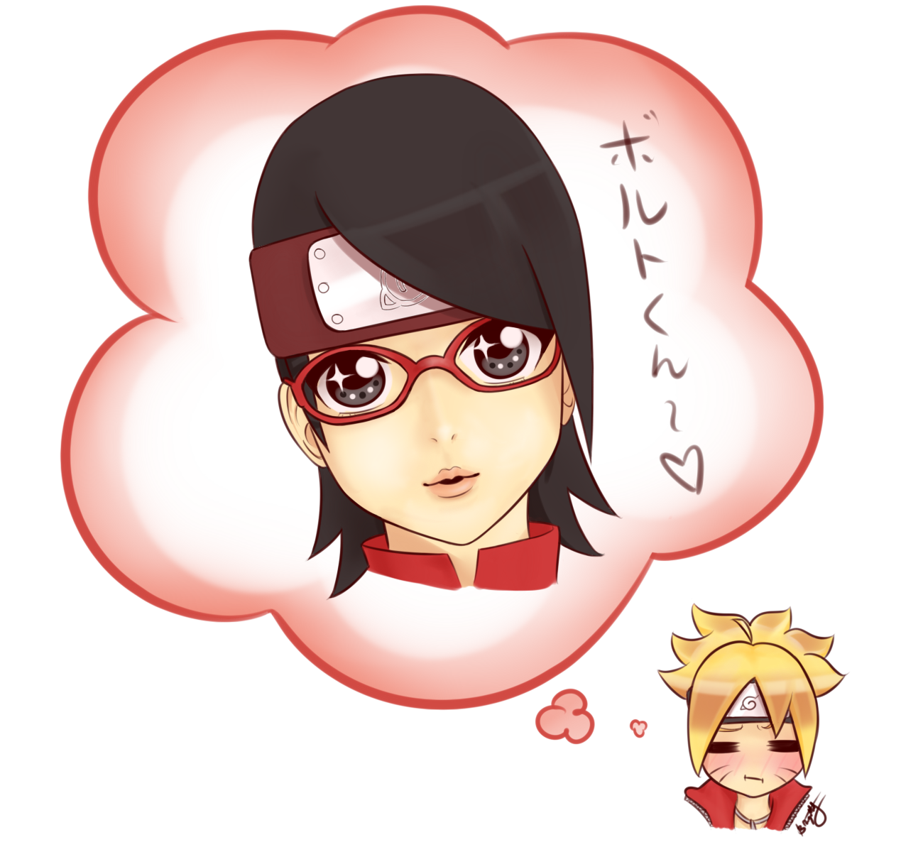 Sarada Uchiha is kawaii : r/Boruto