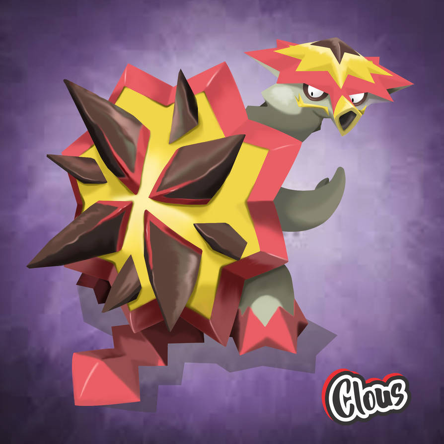 Turnator Turtonator by Cklous on DeviantArt