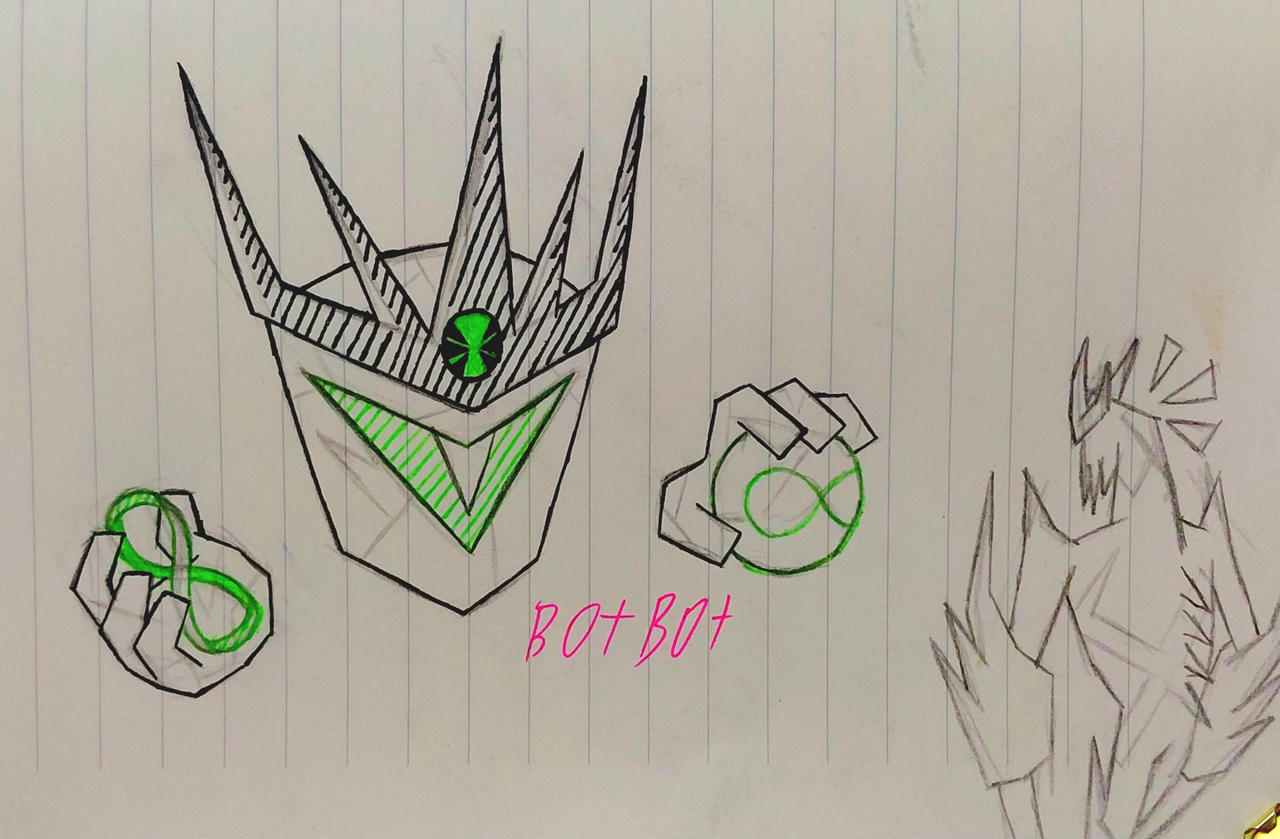 Circus Omega Alien X (sketch) by BOTBOT-ART on DeviantArt