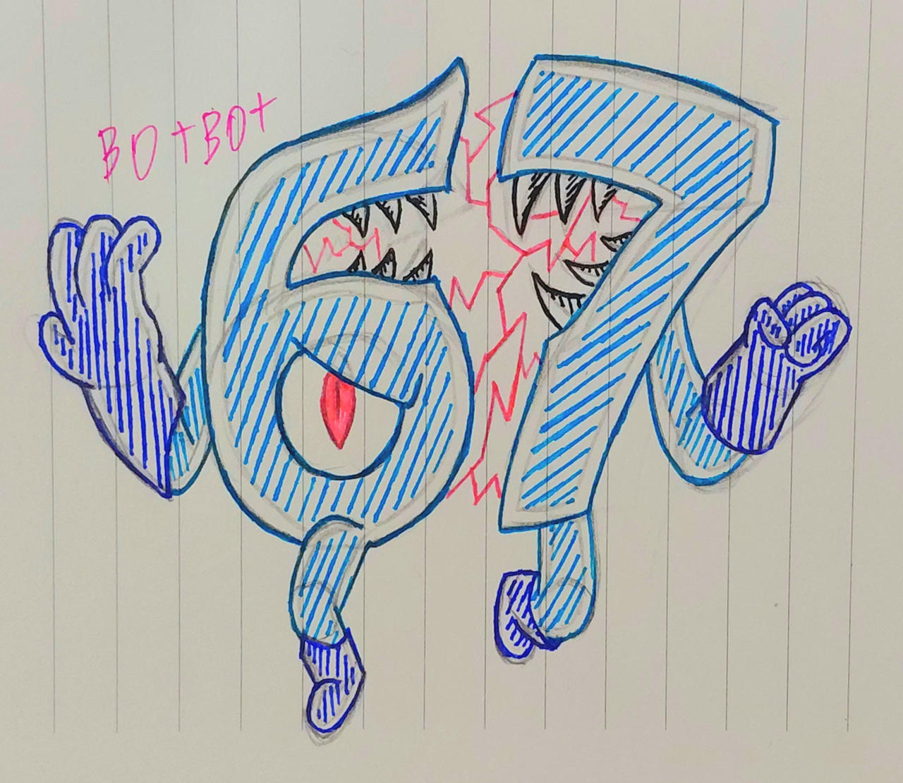 Sloth 67 Ultimate 67 (sketch) by BOTBOT-ART on DeviantArt