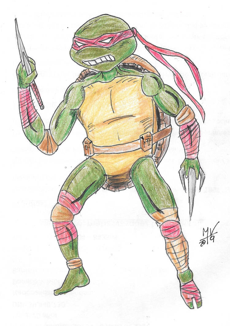 Zombie Raphael Color Raphael Color by iron-ghos on DeviantArt