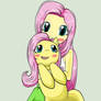 Fluttershy  y Fluttershy