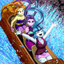Comission: Dazzling ride~