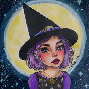 Purple witch