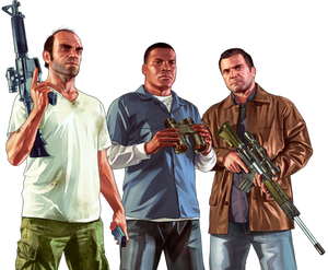 GTA V All protags