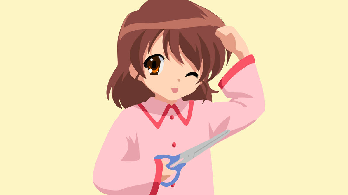 Kyon S Sister Minimalist Wallpaper By Th30ch40s On Deviantart Images, Photos, Reviews