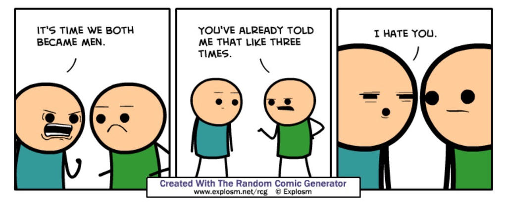 Random Comic Man CH Random Comic by DatMarioGuy on DeviantArt