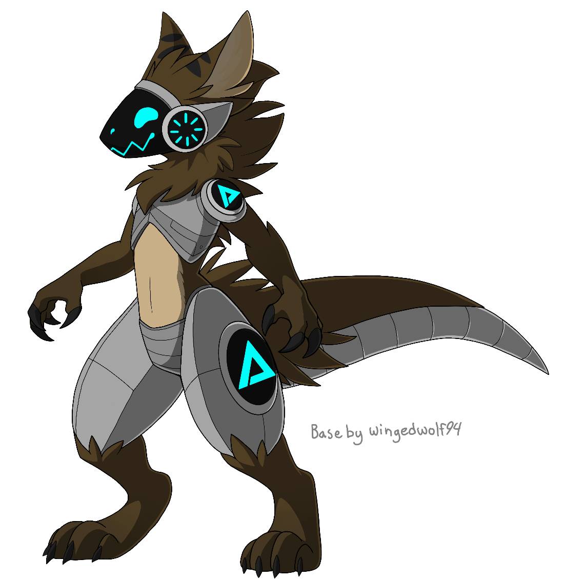 A protogen! by 66Wolfreak99 on DeviantArt