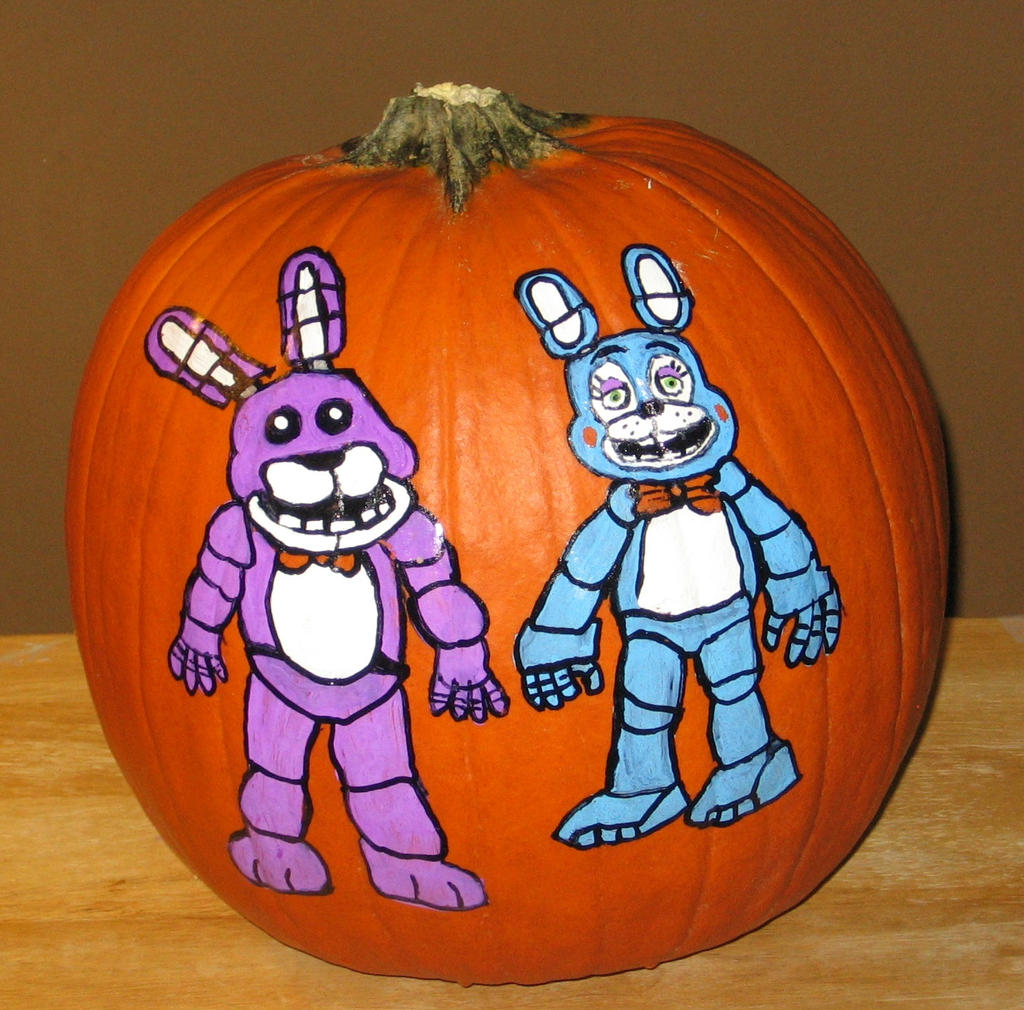 Fnaf pumpkin by Barricade9-1-1 on DeviantArt