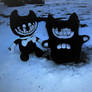 Ink Bendy with his  Inky snow self