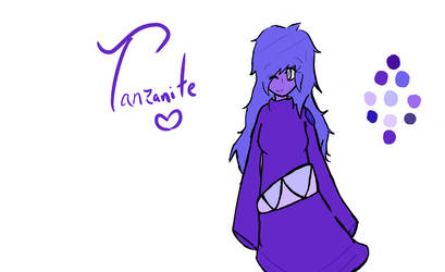 Steven Universe OC --- Tanzanite