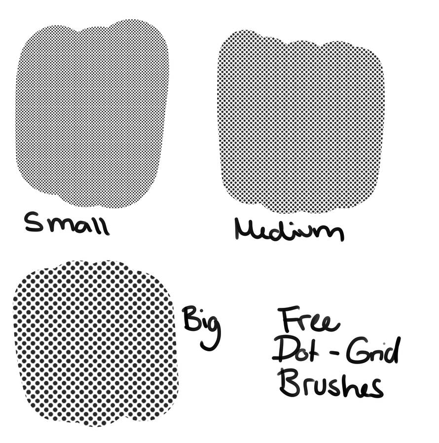 Firealpaca Gradient FireAlpaca Free Dot- Grid Brushes by xohoo1234 on DeviantArt