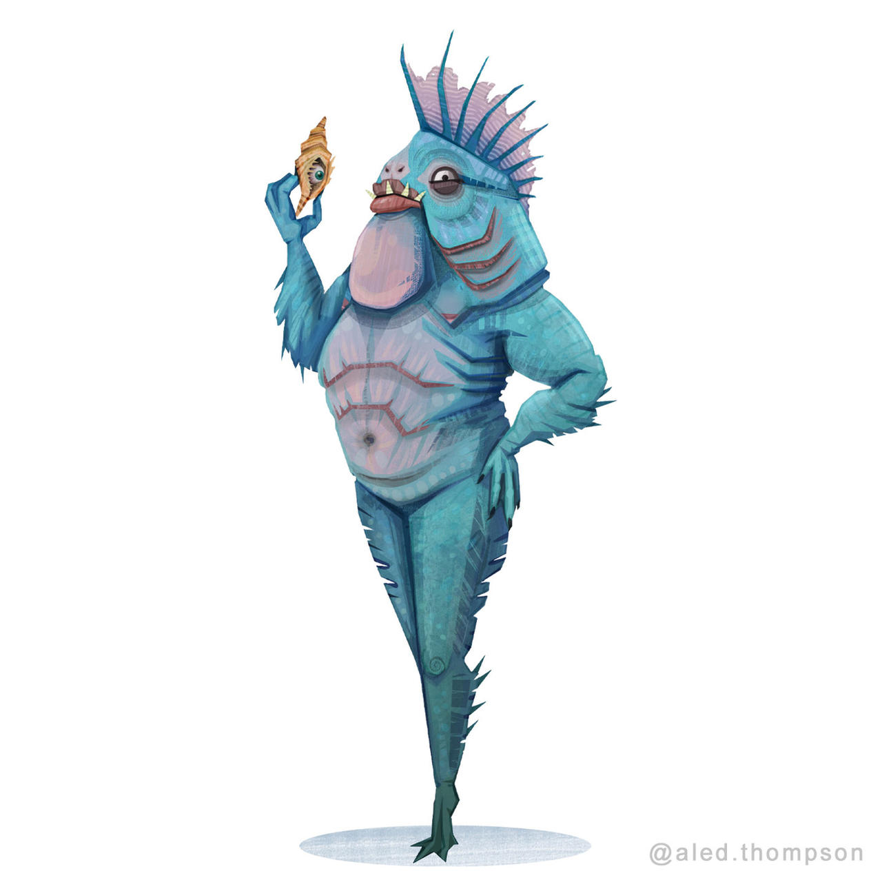 Deep Sea Demon by AledThompsonArt on DeviantArt