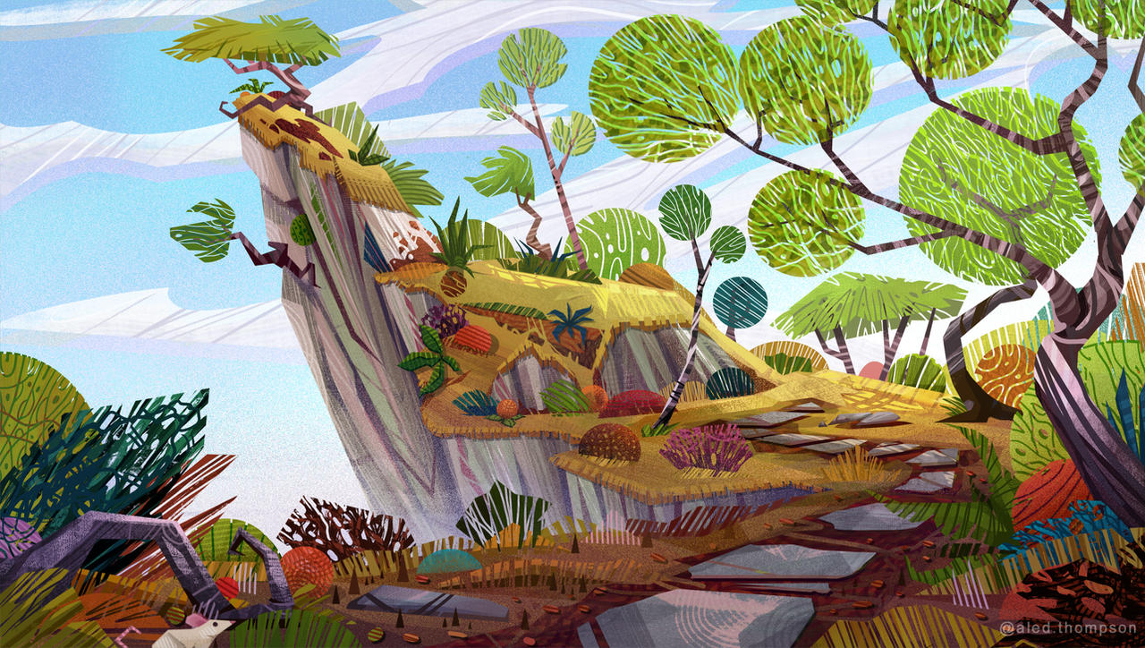 Secret Path Tree Secret path by AledThompsonArt on DeviantArt