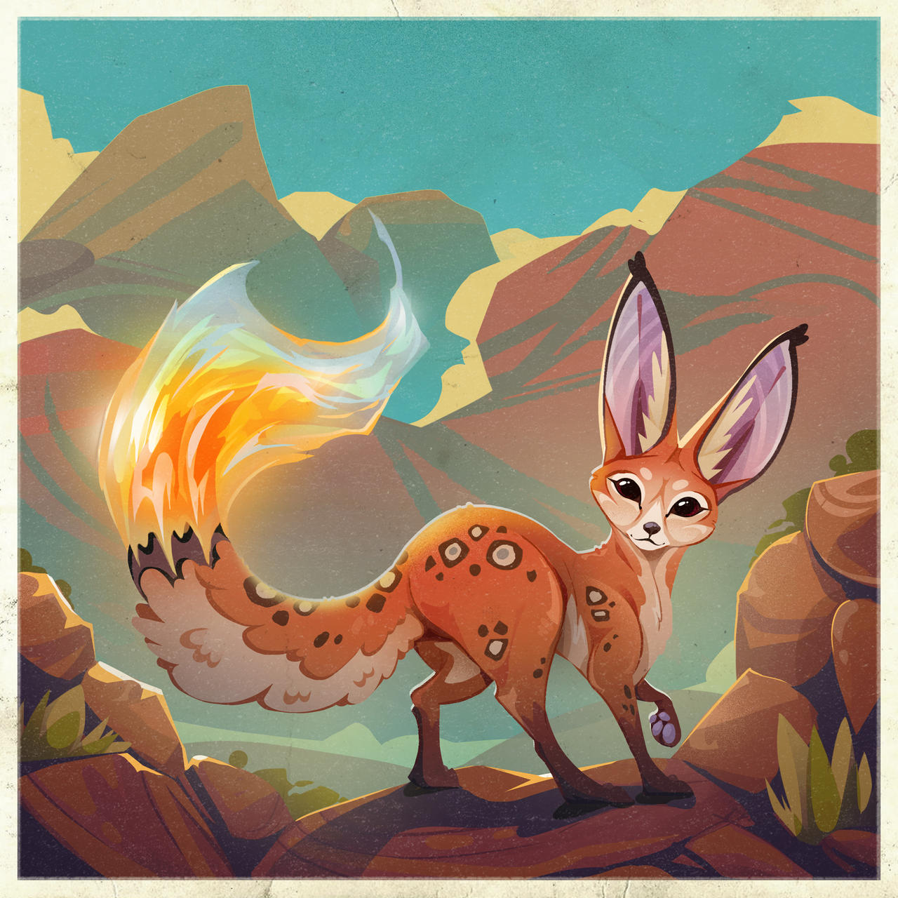 Fire Fox by AledThompsonArt on DeviantArt