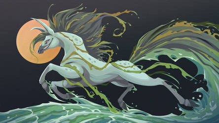 Ceffyl Dwr, the Welsh Trickster Spirit