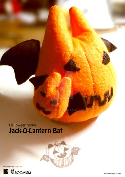 Jack-o-lantern bat