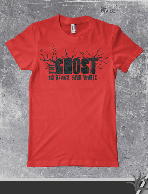 THEGHOSTINBLACKANDWHITE TSHIRT