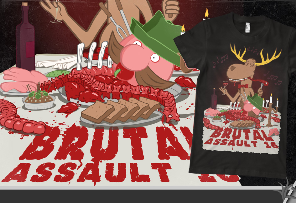 BRUTAL ASSAULT 2011 dinner