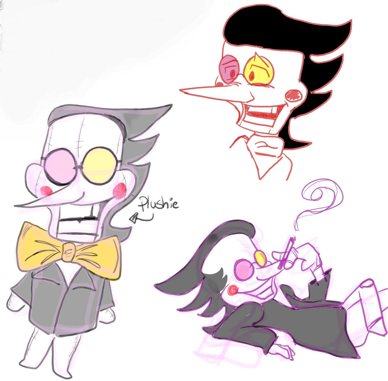 Spammy Character Random Spammy doodles by DimmedFaith on DeviantArt