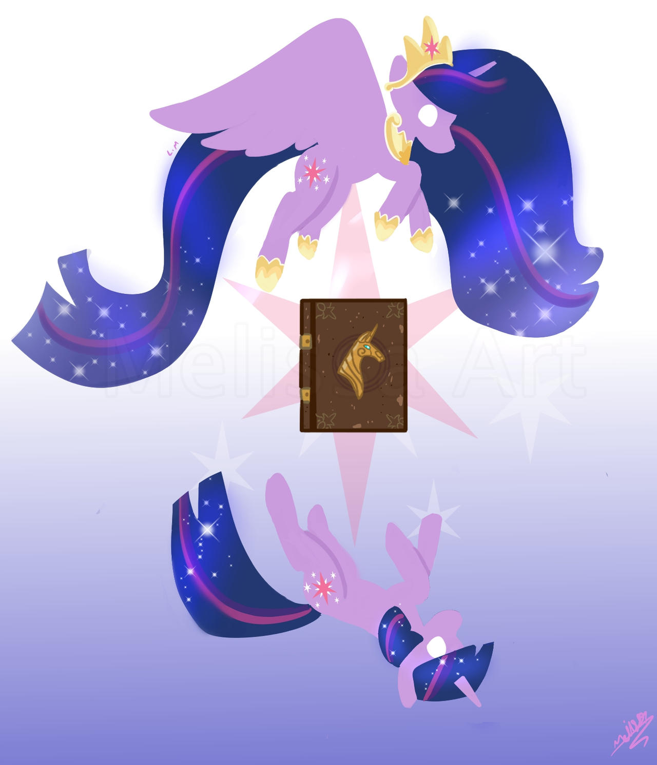 Dear Twilight Sparkle by melissa3art on DeviantArt
