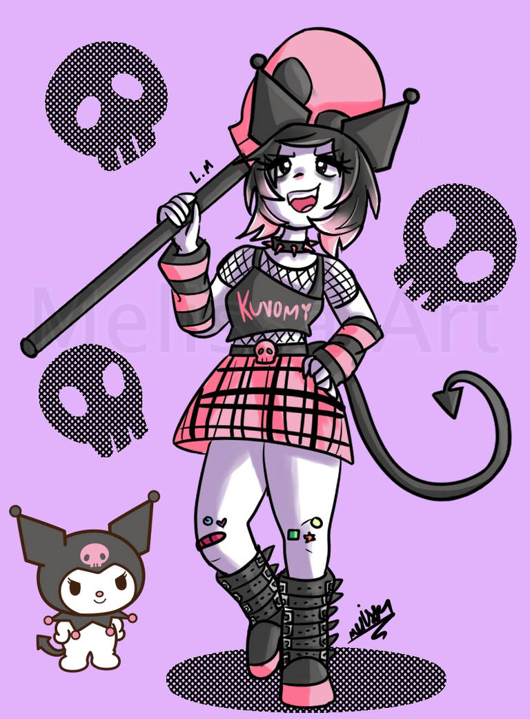 Kuromi Human by melissa3art on DeviantArt