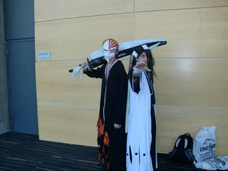 Ichigo and Byakuya at otakuthon!