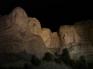 Rushmore at Night